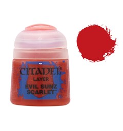 Citadel Paint Layer Evil Sunz Scarlet (Også kjent som Blood Red)